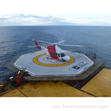 Aluminium for Helicopter deck